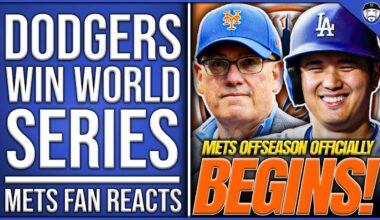 Dodgers WIN World Series AGAIN | Mets Fan Reaction | Mets Offseason BEGINS