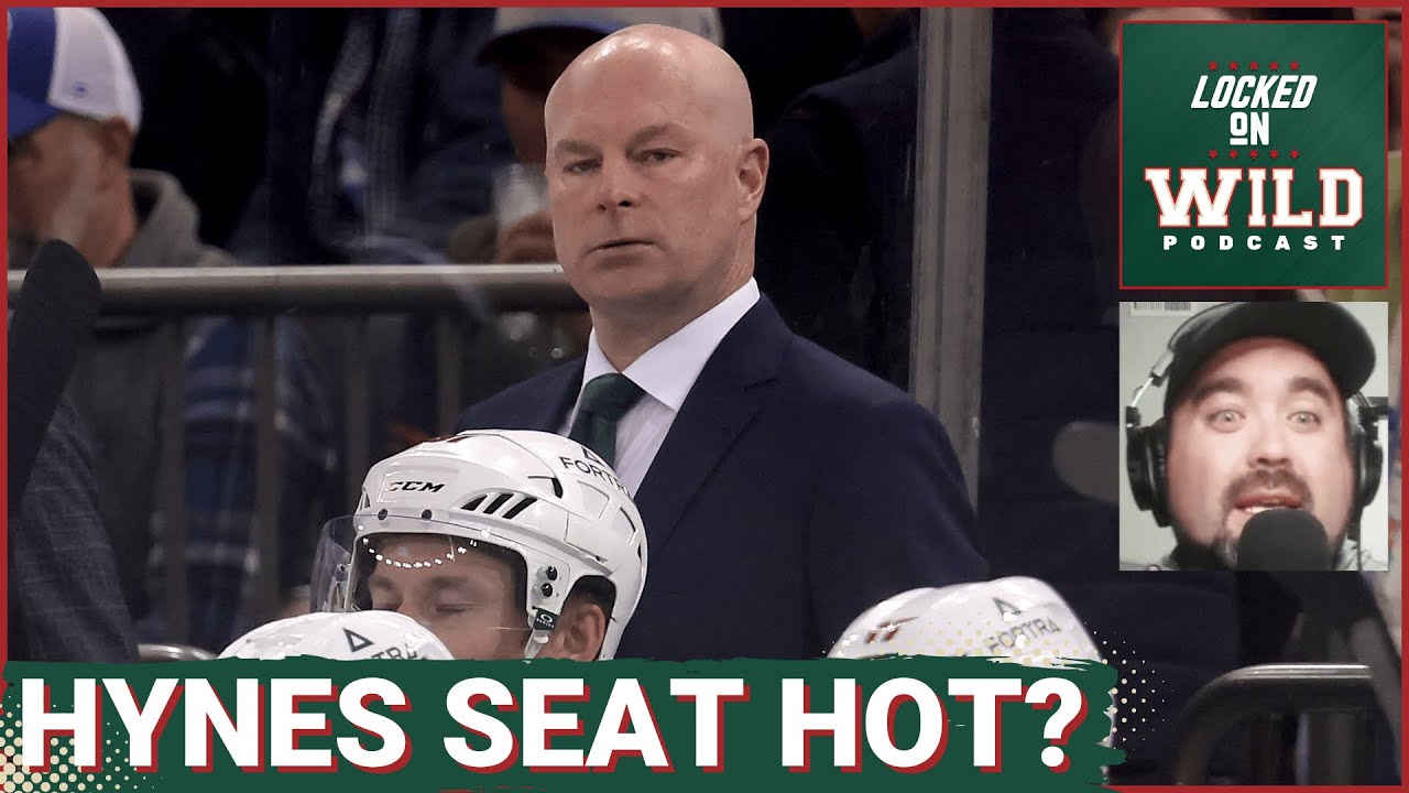 John Hynes Faces INTENSE Scrutiny as Wild's Struggles Continue | Is His Job Safe? #minnesotawild