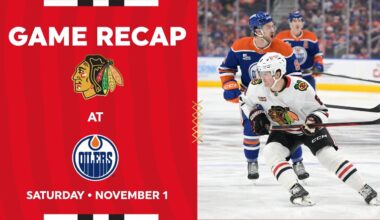 Blackhawks at Oilers Game Highlights | 11.1.25