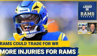 INJURY: Rams Suffer More Key Injuries, Will Rams Trade Receiver, Will Rams Unleash Rookies, and More