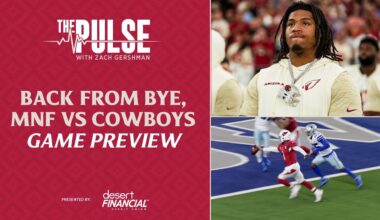 Week 9 MNF Game Preview : The Pulse | AZ Cardinals