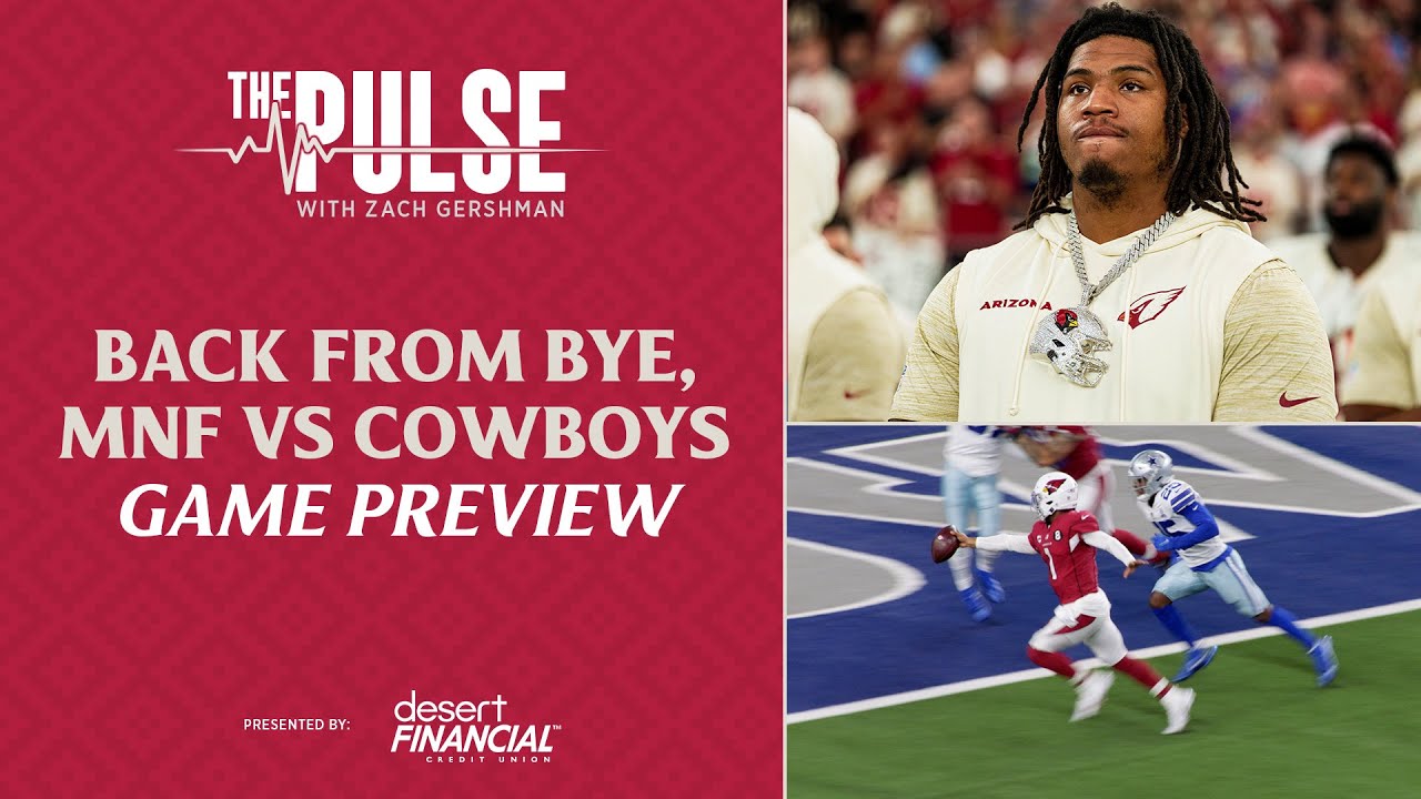 Week 9 MNF Game Preview : The Pulse | AZ Cardinals