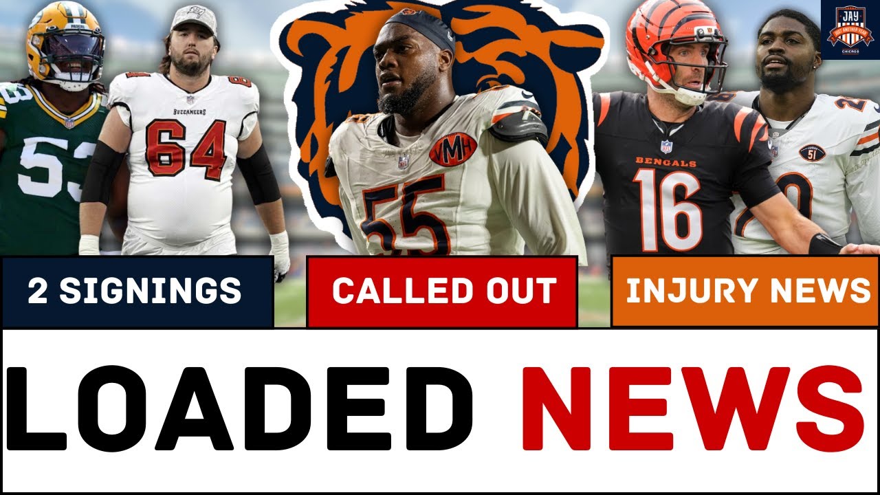 🗣️Ben Johnson CALLS OUT Dayo Odeyingbo + Bears Sign 2 More Veterans & Big Joe Flacco Injury News