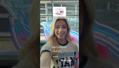 Blind ranking taco toppings 🌮