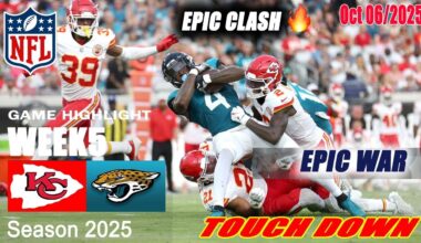 Jacksonville Jaguars Vs. Kansas City Chiefs WEEK5 | FULL GAME Highlights | NFL Season 2025