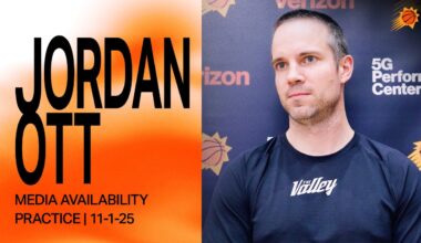 Head Coach Jordan Ott Practice Media Availability | Phoenix Suns | 11-1-25