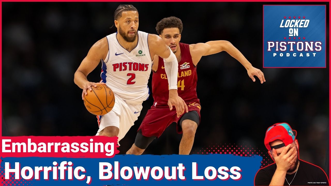 MELTDOWN: Pistons CRUSHED by Cavaliers in EMBARRASSING Home Loss | Start Ron Holland?