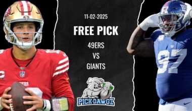San Francisco 49ers vs New York Giants 11/2/25 NFL Pick & Prediction | NFL Week 9