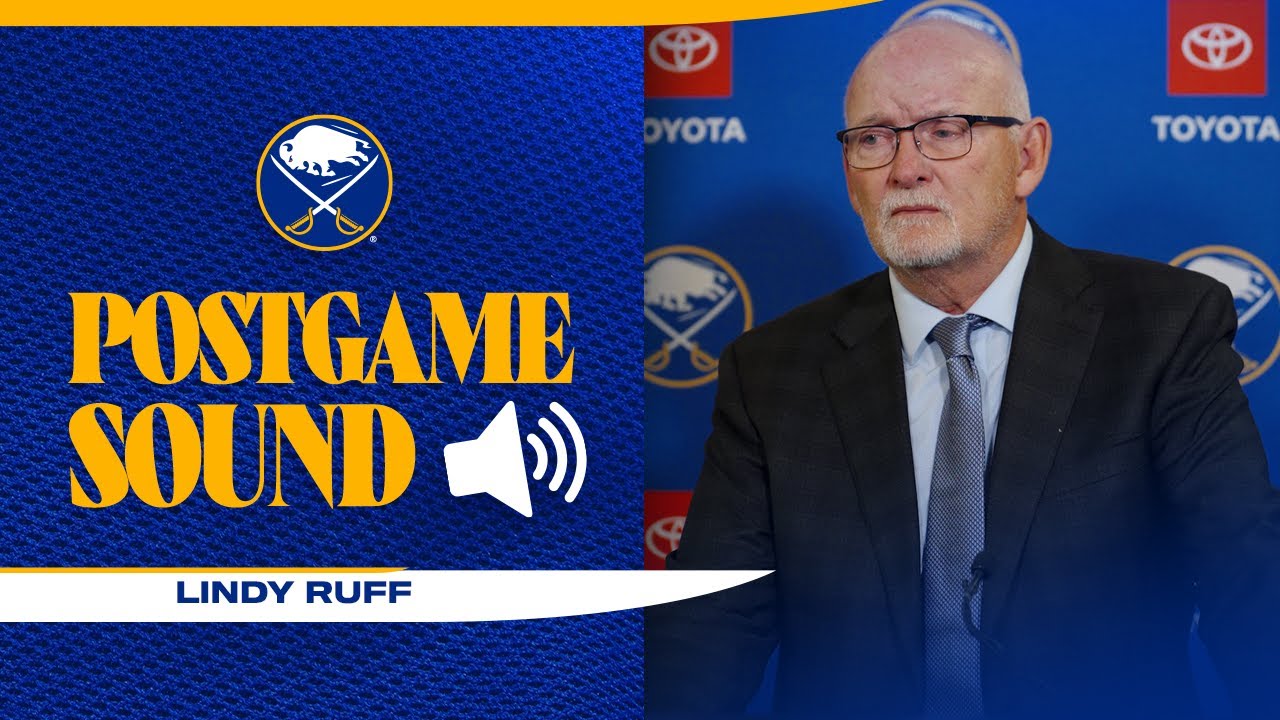 "He Was Really Dialed" | Lindy Ruff On Ukko-Pekka Luukkonen In 4-3 Win | Buffalo Sabres