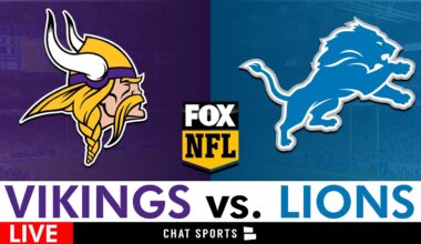 Vikings vs. Lions Live Streaming Scoreboard, Free Play-By-Play & Highlights | NFL Week 9