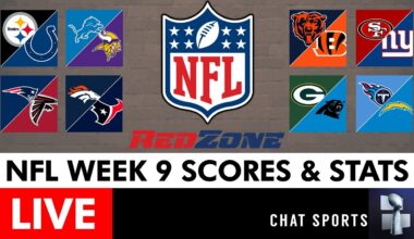 NFL Week 9 RedZone Live Streaming Scoreboard, Highlights, Scores, Stats, News & Analysis
