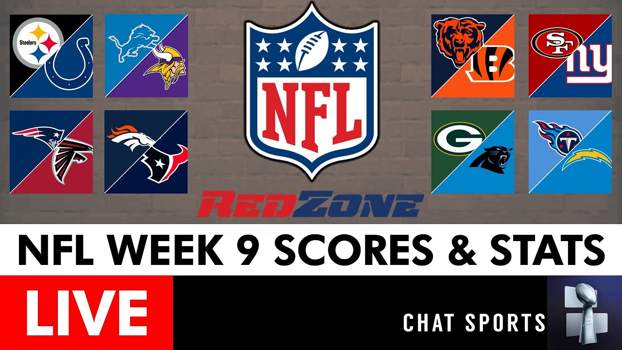 NFL Week 9 RedZone Live Streaming Scoreboard, Highlights, Scores, Stats, News & Analysis