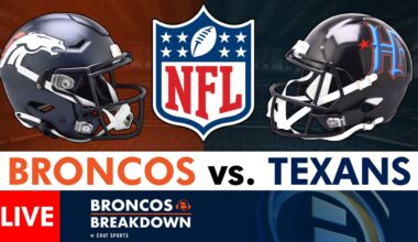 Broncos vs. Texans Live Streaming Scoreboard, Free Play-By-Play, Highlights | NFL Week 9