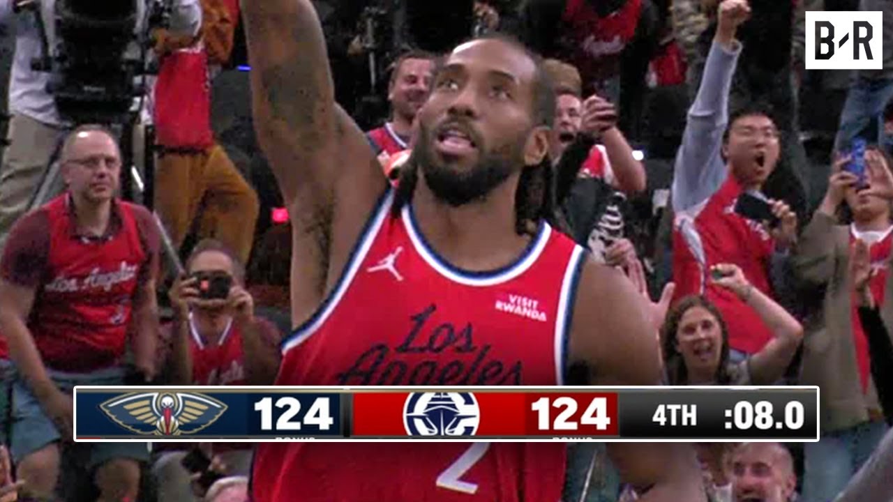 Kawhi Leonard Hits Game-Winning Buzzer-Beater vs. Pelicans 🚨