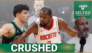 Boston Celtics DESTROYED by Kevin Durant, Houston Rockets