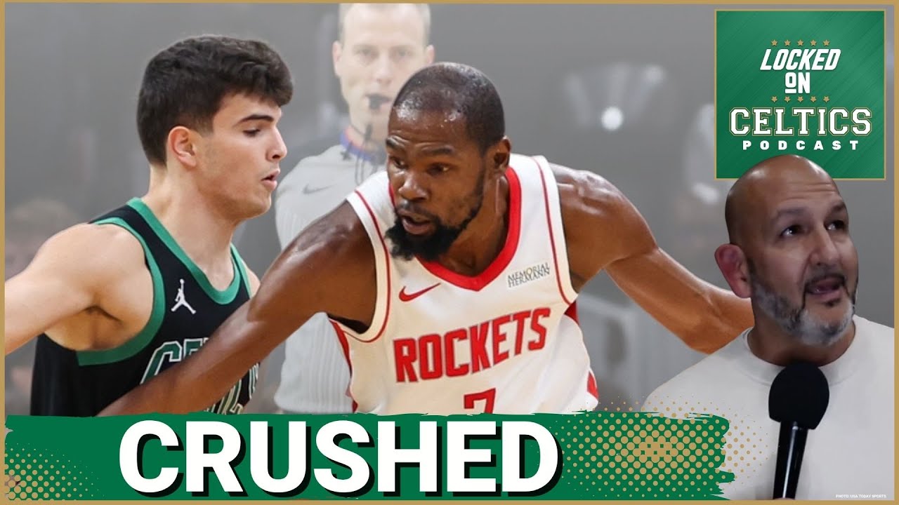 Boston Celtics DESTROYED by Kevin Durant, Houston Rockets