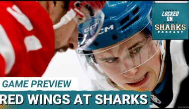 San Jose Sharks CHASE Third Straight Victory Against Red Wings | Can MOMENTUM Continue Tonight?