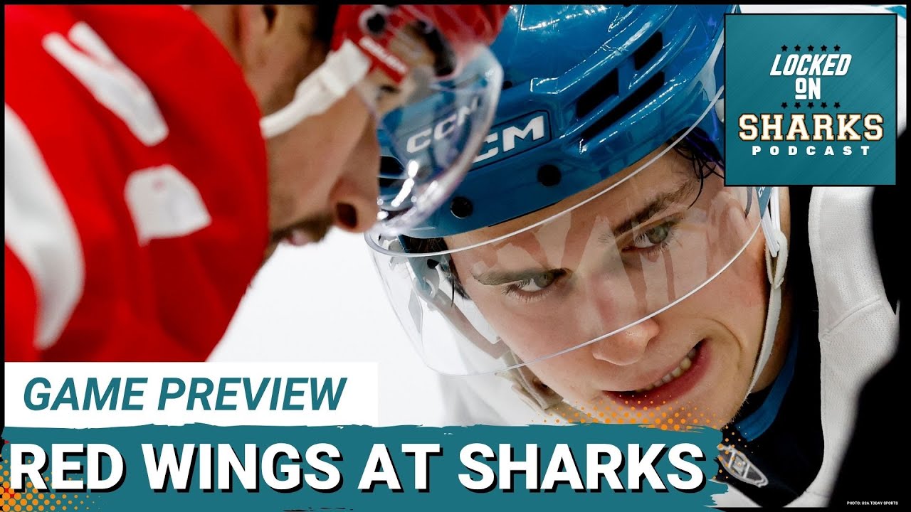 San Jose Sharks CHASE Third Straight Victory Against Red Wings | Can MOMENTUM Continue Tonight?