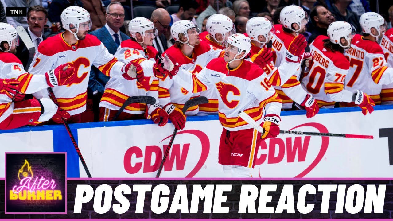 Flames @ Leafs Postgame Reaction | FN After Burner - Game 11