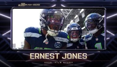 ERNEST JONES: LEADER OF THE HAWKS - SEATTLE SEAHAWKS DEFENSE FILM STUDY #seahawks #seattleseahawks