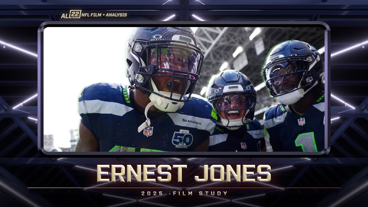 ERNEST JONES: LEADER OF THE HAWKS - SEATTLE SEAHAWKS DEFENSE FILM STUDY #seahawks #seattleseahawks
