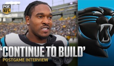 'Punish the defense' 😤 Rico Dowdle on MENTALITY in Panthers' upset win vs. Packers