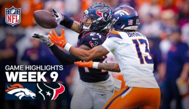 Denver Broncos vs Houston Texans Game Highlights | 2025 NFL Season Week 9