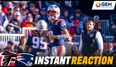 INSTANT REACTION: Patriots show RESILIENCE as Drake Maye leads narrow win over Falcons