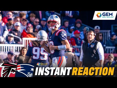 INSTANT REACTION: Patriots show RESILIENCE as Drake Maye leads narrow win over Falcons