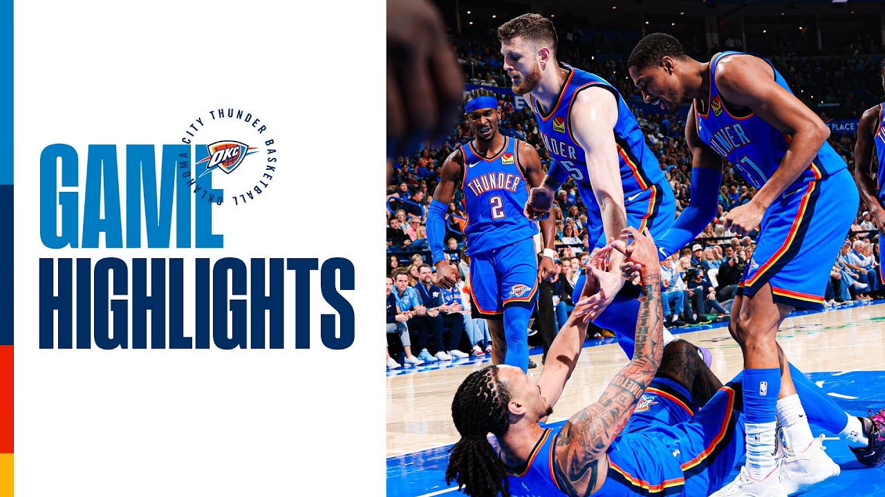OKC Thunder vs New Orleans Pelicans | Game Highlights | November 2, 2025