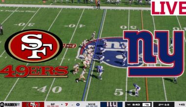 🔴LIVE 🔴San Francisco 49ers VS New York Giants/ NFL Week 9 /Madden NFL  26