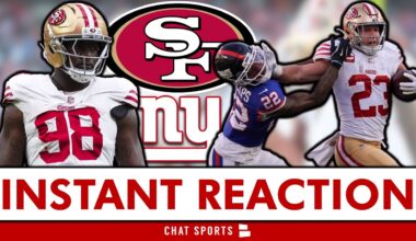 🚨BREAKING: 49ers Get BAD NEWS After Huge Win - Mykel Williams ACL Injury | 49ers vs. Giants Reaction