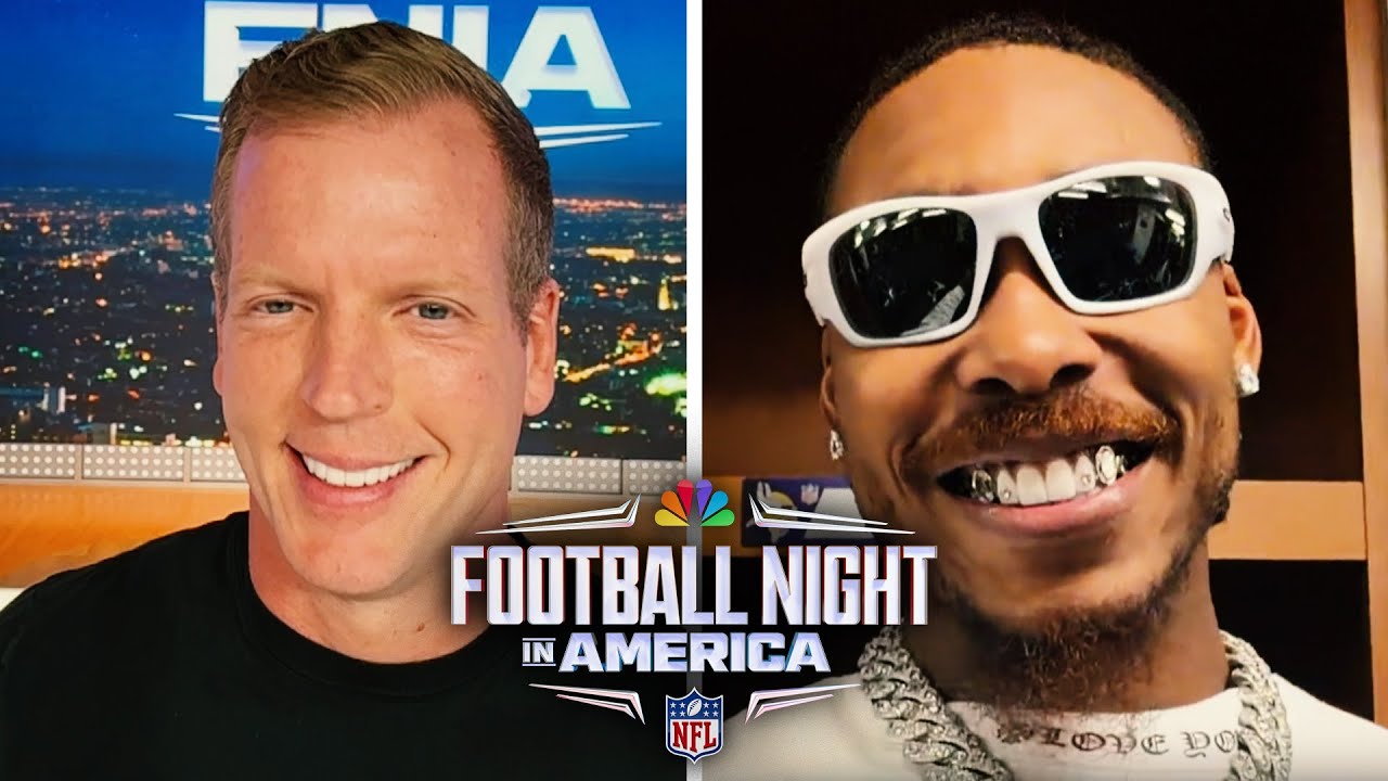 Justin Jefferson explains J.J. McCarthy's impact on Vikings' win on FaceTime | FNIA | NFL on NBC