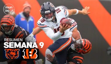 Chicago Bears vs. Cincinnati Bengals | Resumen NFL en español - Semana 9 | NFL Highlights 2025