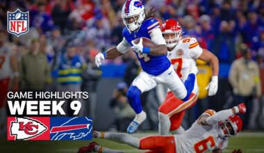 Kansas City Chiefs vs Buffalo Bills Game Highlights | 2025 NFL Season Week 9