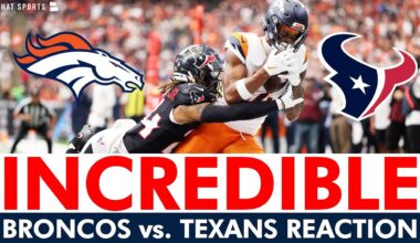 🚨DENVER IS TOO CLUTCH! Broncos vs. Texans NFL Week 9 Instant Reaction & Analysis | Broncos News