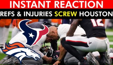 CRUSHING LOSS: Instant Reaction To Texans vs. Broncos Week 9 + C.J. Stroud Injury Update