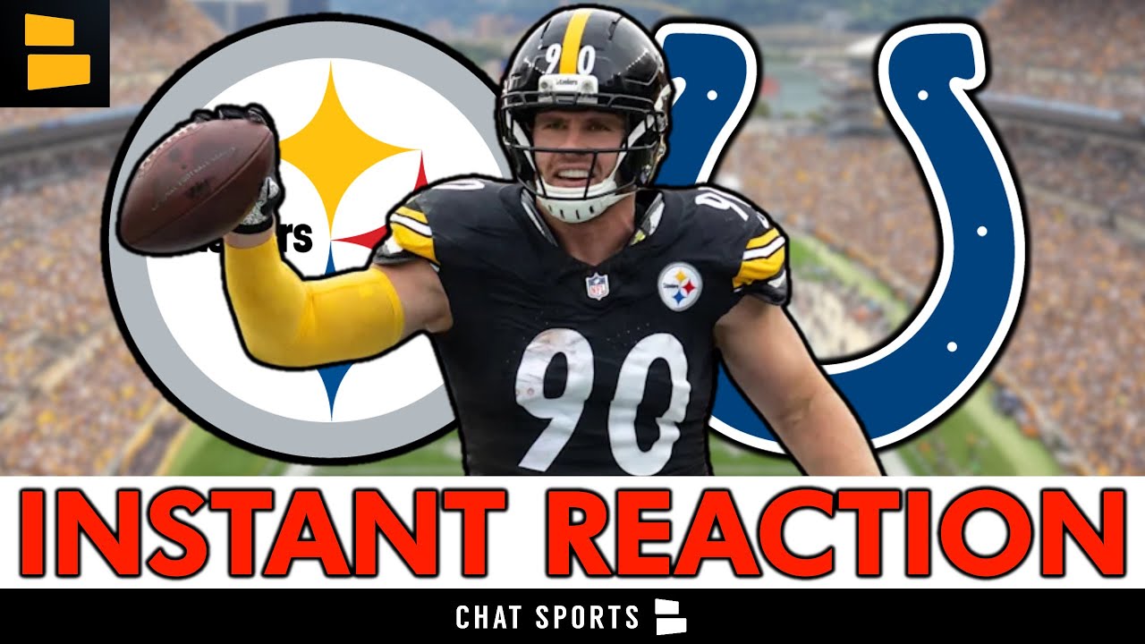 Steelers News: INSTANT REACTION After 27-20 WIN vs. The Colts | Defense DOMINATES In Bounce-Back W!