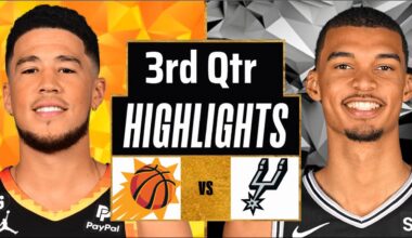 San Antonio Spurs vs Phoenix Suns Full Game Highlights 3rd Qtr | Nov 2 | 2025 NBA Highlights