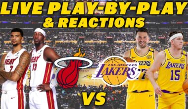 Miami Heat vs Los Angeles Lakers Live Play-By-Play & Reactions