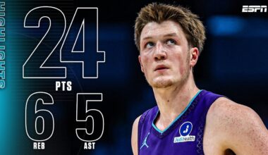 HIGHLIGHTS from Kon Knueppel's CAREER-HIGH 24-point game vs. Utah Jazz | NBA on ESPN