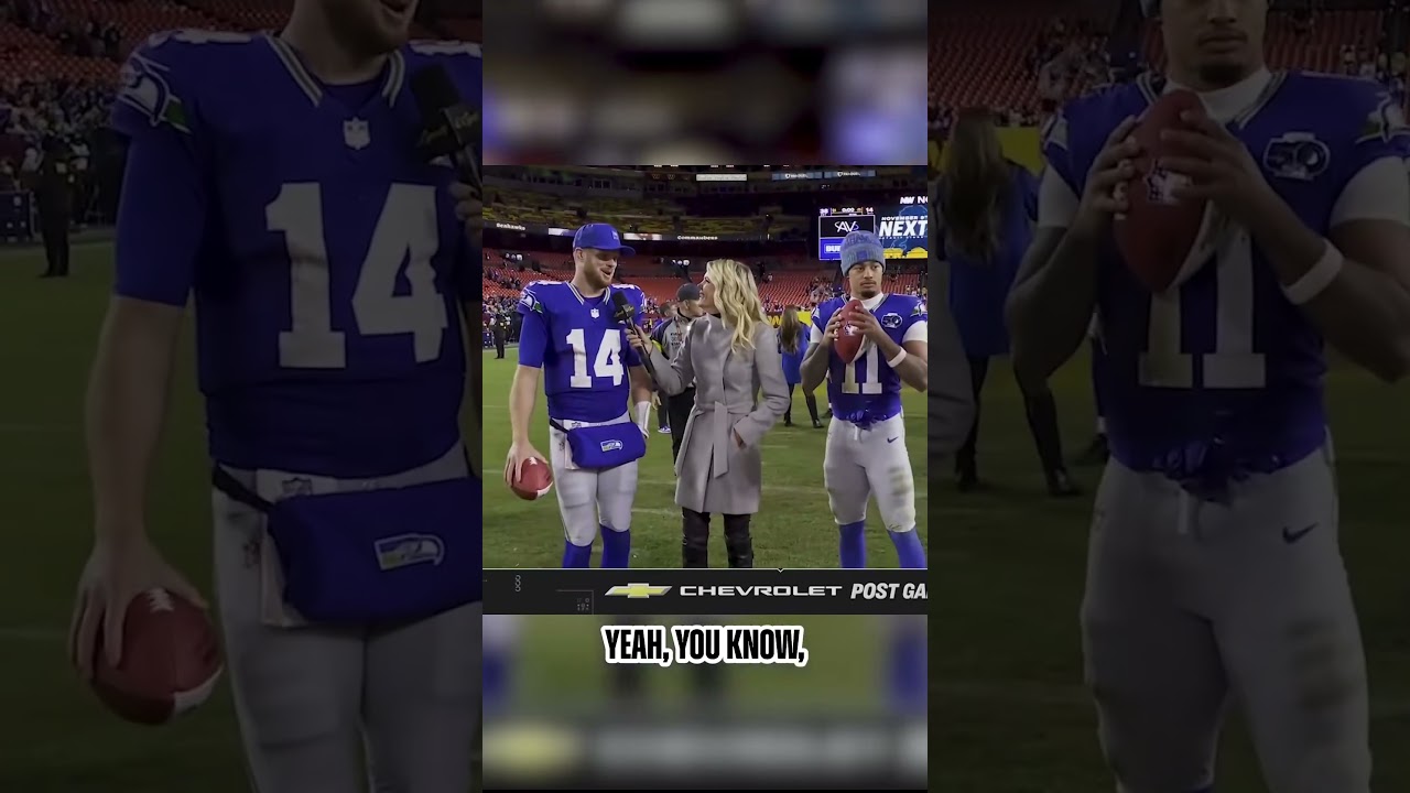 Sam Darnold won’t reveal the unnamed teammate 😭