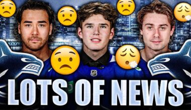 LOTS OF CANUCKS TALK: QUINN HUGHES UPDATE, KIEFER SHERWOOD TRADE, UNLUCKY NEWS FOR BRAEDEN COOTES