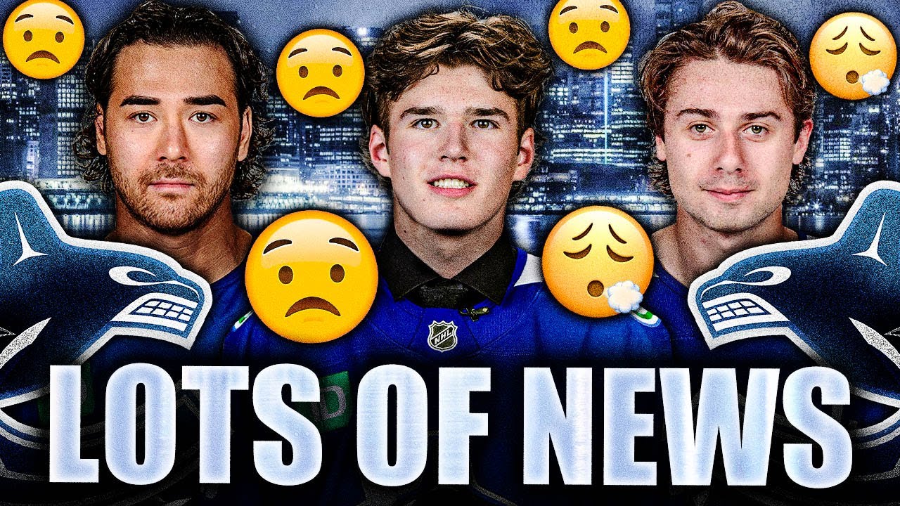 LOTS OF CANUCKS TALK: QUINN HUGHES UPDATE, KIEFER SHERWOOD TRADE, UNLUCKY NEWS FOR BRAEDEN COOTES