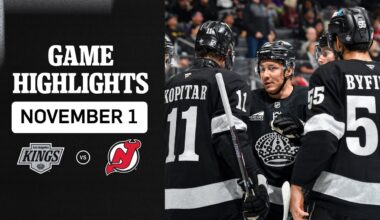 HIGHLIGHTS: New Jersey Devils at LA Kings | NHL Highlights
