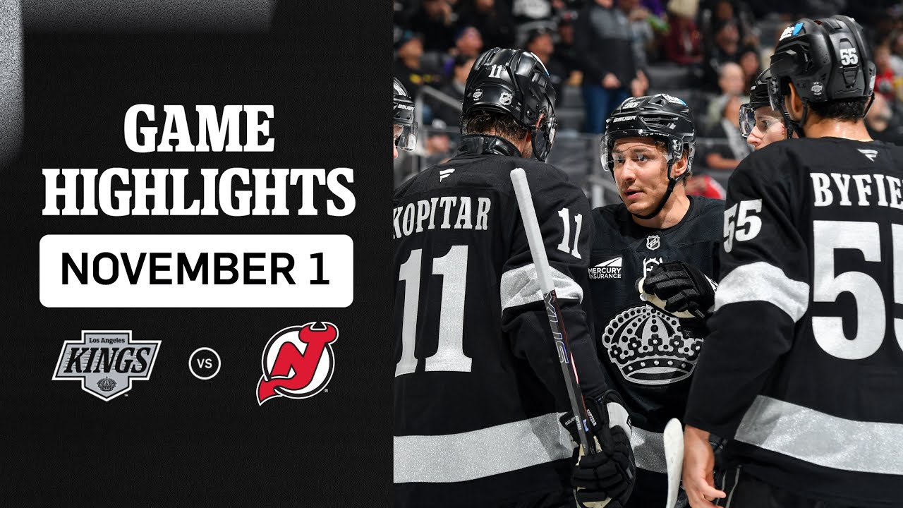 HIGHLIGHTS: New Jersey Devils at LA Kings | NHL Highlights