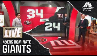 Christian McCaffrey, 49ers' offense shine in dominant Week 9 win vs. Giants | NBC Sports Bay Area