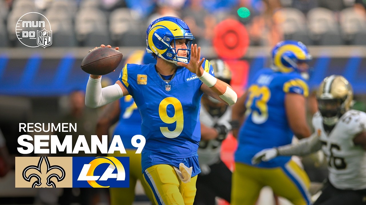 New Orleans Saints vs. Los Angeles Rams | Resumen NFL en español - Semana 9 | NFL Highlights 2025