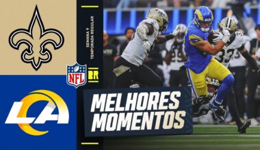 SEMANA 9 | New Orleans Saints vs Los Angeles Rams | Melhores Momentos | NFL 2025