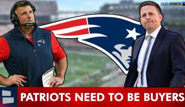 New England Patriots MUST BE BUYERS Before 2025 NFL Trade Deadline + Patriots Injury News